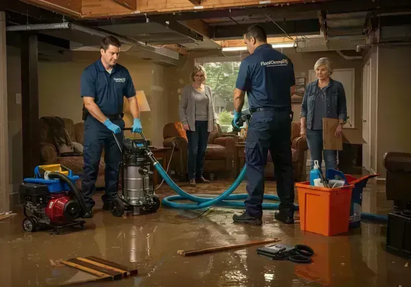 Basement Water Extraction and Removal Techniques process in Claysburg, PA